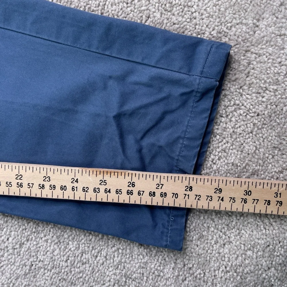 Bonobos Pants Mens 38x28 Blue Slim Fit Chino Cotton Twill Casual Slacks